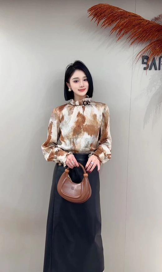 HJ3F55衬衫  优质面料，舒适透气~栗壳 商品图0