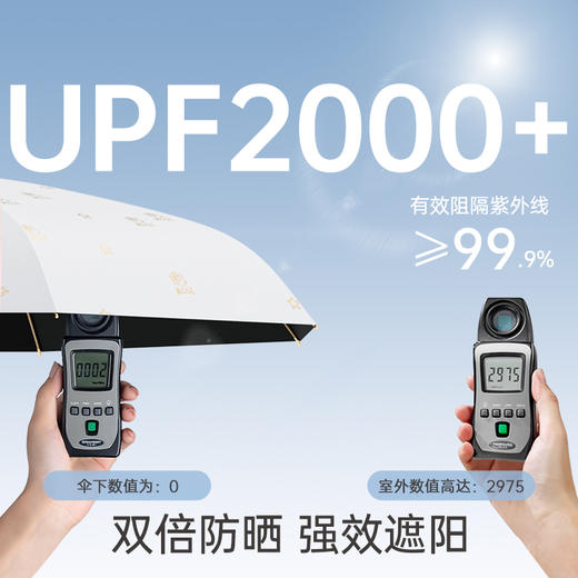 左都蛋壳伞 烫金玫瑰 商品图2