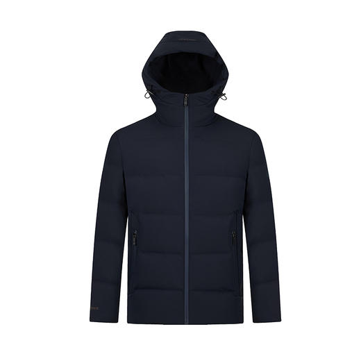 【三防】柒牌男士连帽羽绒服2024冬季新款商务休闲爸爸装保暖外套	127E71150 商品图4