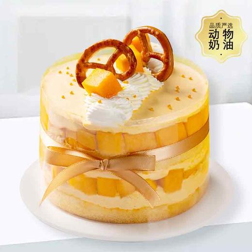 金钻芒芒-  甜美灌满の芒果-约5英寸【下午茶蛋糕】 商品图0