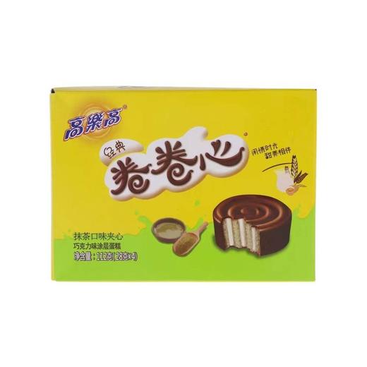 高乐高 卷卷心抹茶口味夹心巧克力蛋糕 112g/盒 商品图1