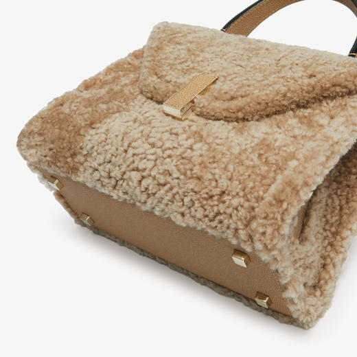 ISIDE SHEARLING 迷你手袋 商品图3