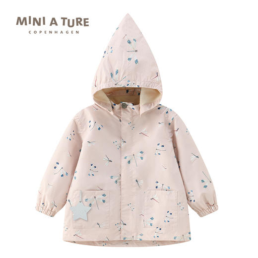 断码清仓不退不换 | 丹麦MINI A TURE童装中小童风衣防风防水耐磨外套（无货会及时联系告知，敬请谅解） 商品图3