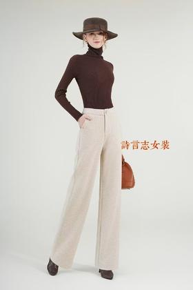 2F诗言志女裤K5146