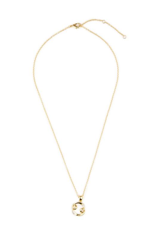 Time Made 巨蟹座吊坠锆石项链 6663 商品图1