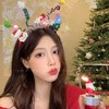 【圣诞头饰扭扭发箍】可爱麋鹿圣诞树头箍饰品 鹿角发卡小鹿发饰圣诞节 商品缩略图3
