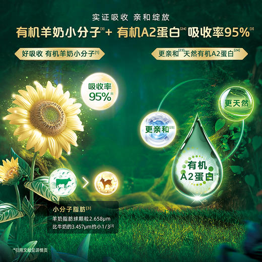 佳贝艾特晶绽婴幼儿有机羊奶粉 商品图3