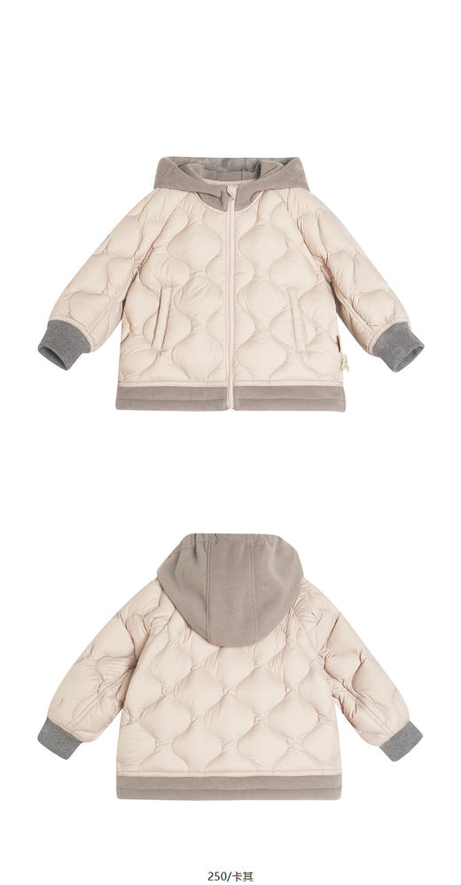 jnby   24年冬款   轻薄短款羽绒服   YOAC10760 商品图12