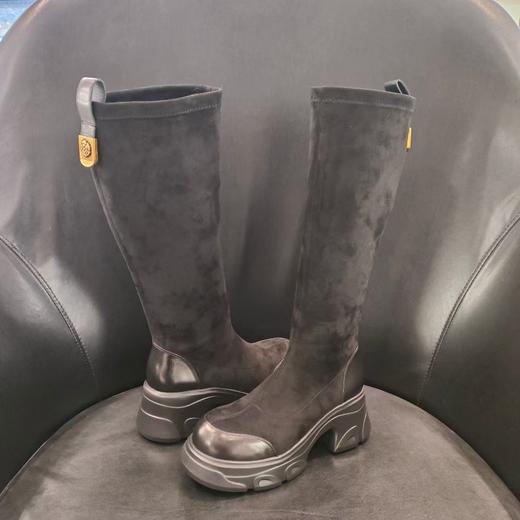 LFGJ凌介女鞋  17705  时尚百搭弹力靴 商品图2