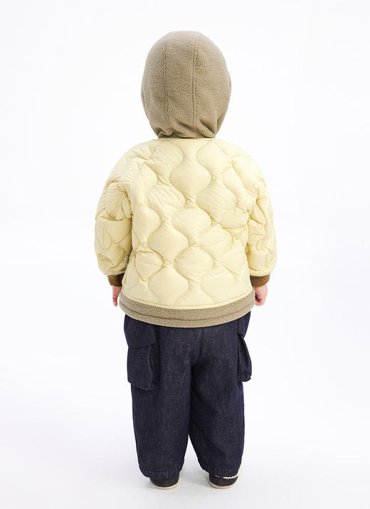 jnby   24年冬款   轻薄短款羽绒服   YOAC10760 商品图5