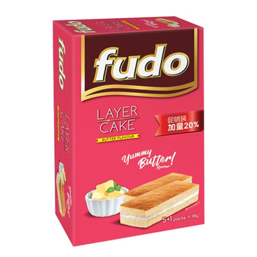 福多牌奶油味蛋糕108g 商品图0