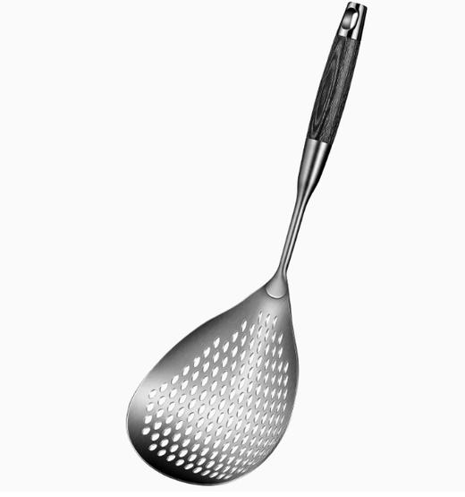 316不锈钢乌檀木系列捞饺勺 商品图4