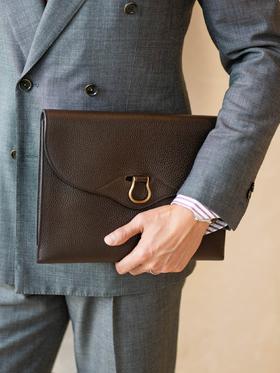 Saic 大象灰公文包