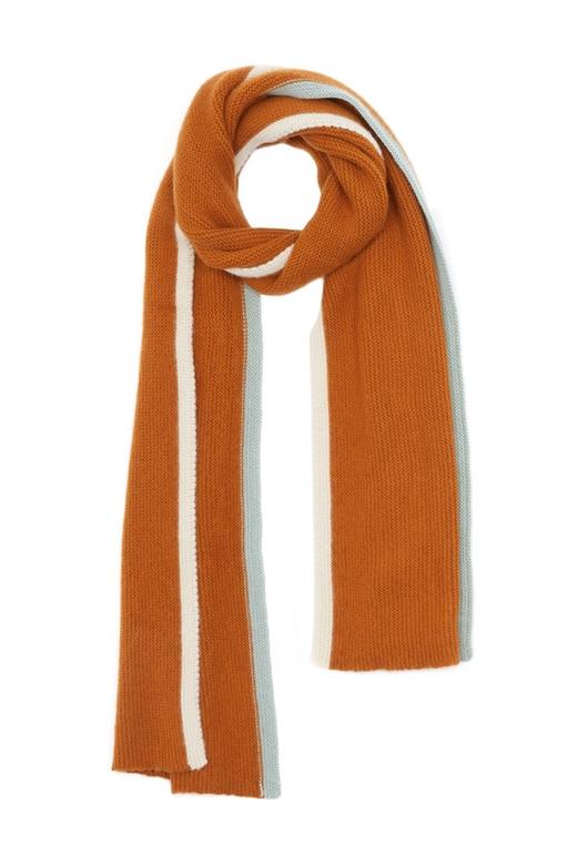 AVA 拼色针织长围巾 5633 商品图1