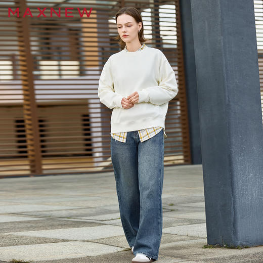 【卫衣】经典圆领卫衣1N4222401 商品图4