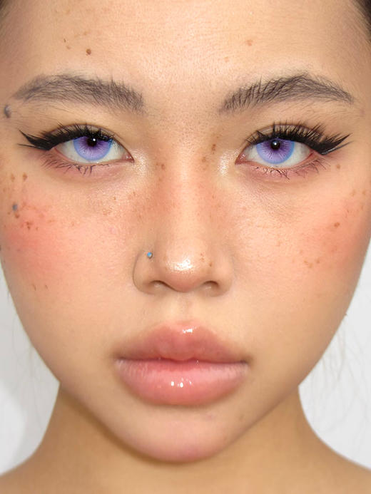 Serltyca日抛 · 龙梅禁果粉&赛博蛇姬绿&紫藤花妖紫 14.2mm白狮参考着色待测  ·日抛 一盒6片装 商品图13