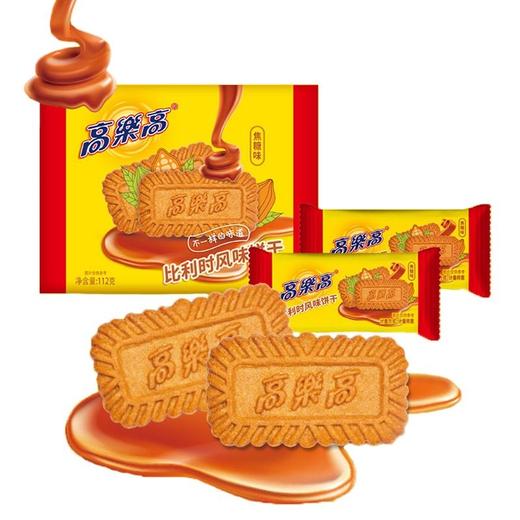 高乐高 比利时风味焦糖饼干 112g/袋 商品图0