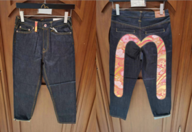EVISU 女 牛仔裤 2EAHTW3JE4016RXINDW
