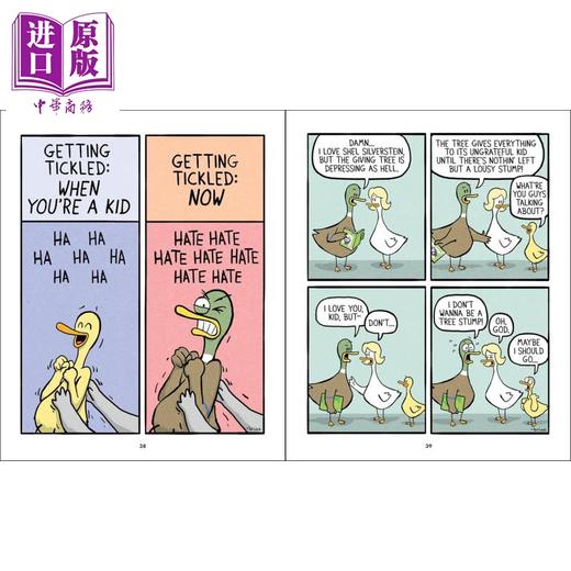 【中商原版】禽鸟语言 欢迎来到育儿领域 Fowl Language 英文原版 育儿漫画 幽默搞笑 父母提升 家庭亲子教养 进口读物 商品图4