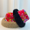 秋冬民族风东北大花毛绒渔夫帽男女潮网红款保暖蒙古帽 商品缩略图0