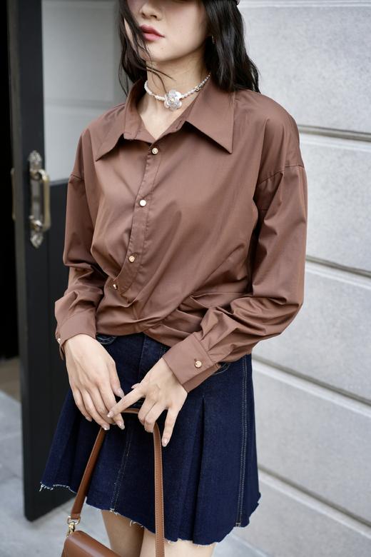 反领下不规则个性长袖衫9421020062 商品图10