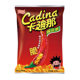 卡迪那 辣味豌豆脆 52g/袋