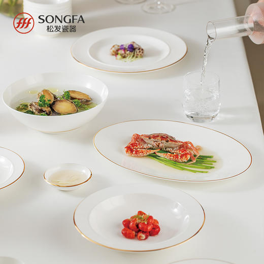 金丝玉器骨瓷餐具套装 商品图6