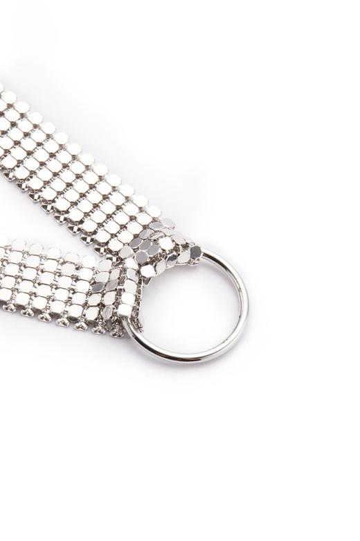 OCTAVIA 中性风几何银色手链 6625 商品图2