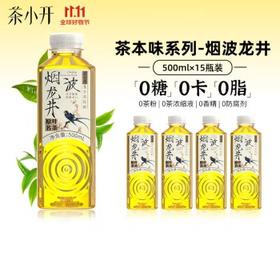 茶小开 烟波龙井茶饮料500ml*15瓶装