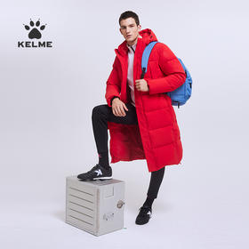 卡尔美冬季长款保暖多色羽绒服