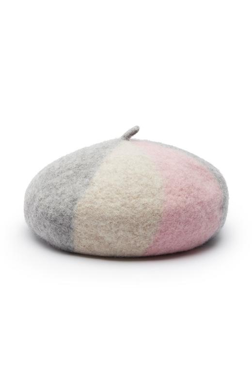 OCTAVIA 拼色羊毛贝雷帽 5644 商品图1