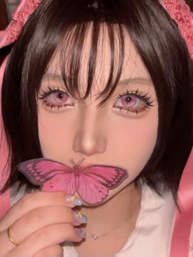 illusionDuck 半年抛 绒迹海蝶 直径14.5mm着色13.8mm