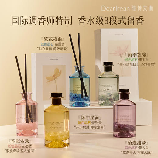【现货速发】DearIrean独特艾琳净化空气祛除异味香氛晶石无火香薰160ml（新款）（官方自营） 商品图5