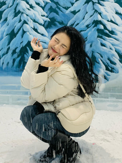 【百图lulu定制】【暖宝宝羽绒服】90白鸭绒 防泼水 加厚保暖羽绒服 不露腰 短款羽绒服 商品图11