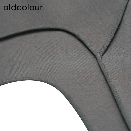 oldcolour冬季新品纯色圆领休闲百搭时尚保暖卫衣女P420202A1 商品图3