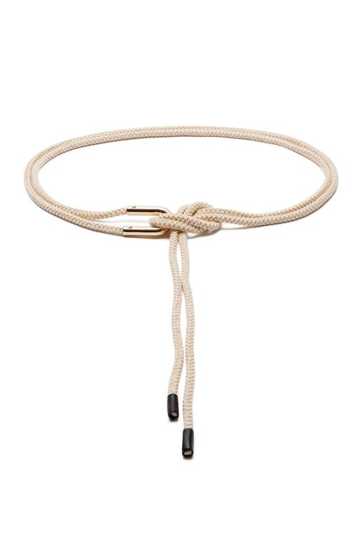 SUMMER & SAGE 金属装饰编织绳腰带 6653 商品图1