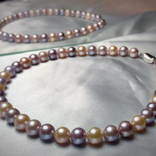 混彩爱迪生淡水珍珠项链（特价） 商品图1