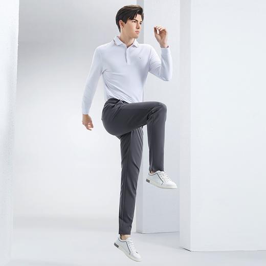 【四面弹】柒牌男装锦氨休闲裤男2024秋季新款商务通勤直筒长裤子	127H70420 商品图3
