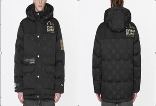 EVISU 男 羽绒服 2EAGNM3NJ5094XXBLKX 商品图0