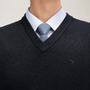 柒牌男装背心毛衣男士2024秋冬新品时尚休闲V领加绒格纹打底毛衫	127Y70780 商品缩略图2