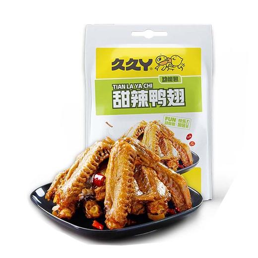 久久丫 甜辣鸭翅 102g/袋 商品图0