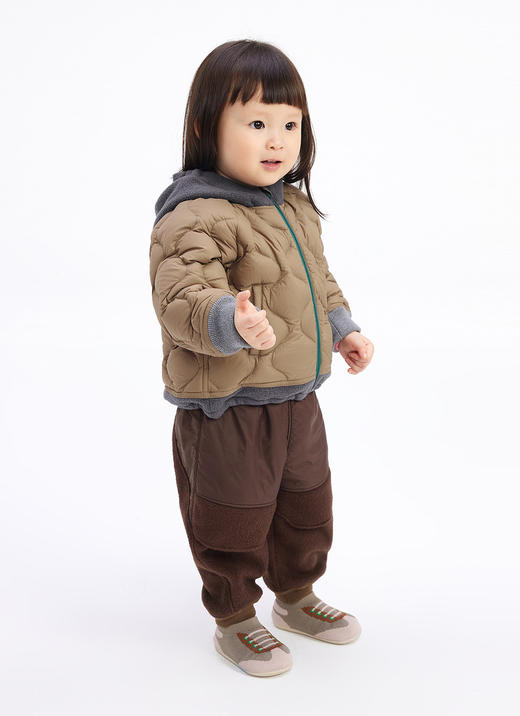 jnby   24年冬款   轻薄短款羽绒服   YOAC10760 商品图7