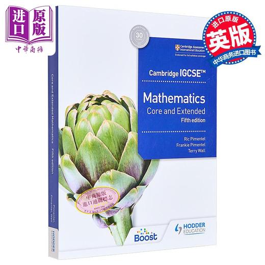 【中商原版】Cambridge IGCSE Mathematics Core and Extended 5th edition 剑桥IGCSE核心与扩展数学教材 第5版 商品图0