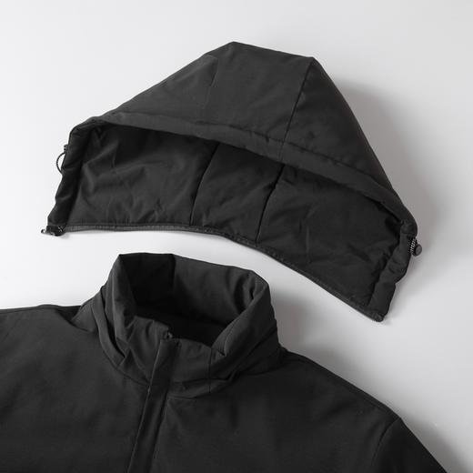 【可拆卸帽】【新款DK】大依优型大码男装棉服连帽户外棉衣夹克加肥加大休闲夹克胖子外套上衣 商品图1