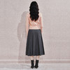 时尚复古百搭收腰褶裙半裙 商品缩略图4