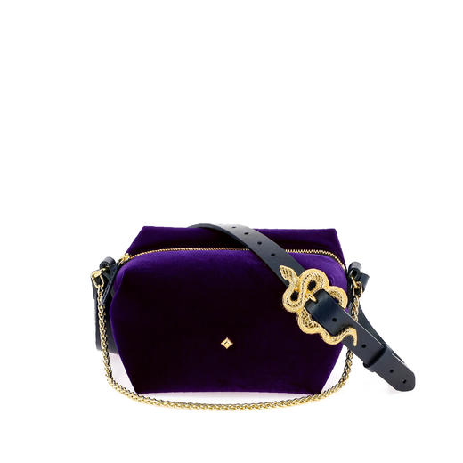 HERBERT LE MINI SOHNA VELOURS SILK -紫色 商品图0
