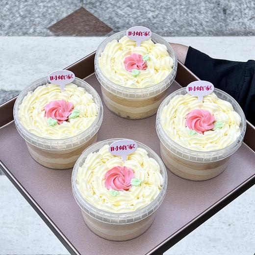 4英寸白脱老奶油风味蛋糕 商品图0
