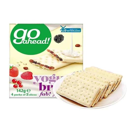 果悠萃 浆果酸奶涂层饼干 142g/盒 商品图0