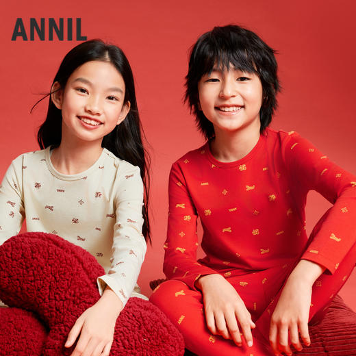 男女童秋衣裤套装春季新款安奈儿童装JM517031 商品图1