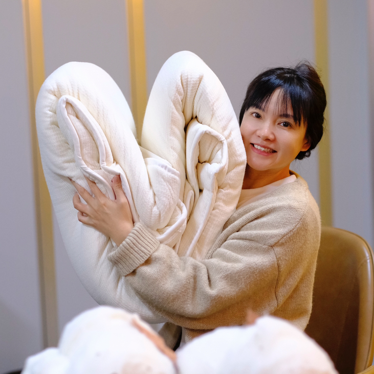 【换季必备】【奕虹新疆行】【正宗新疆棉花被】有着阳光味道的棉花被，采用南疆手采棉花，蓬松的纤维感，云朵般轻柔